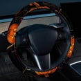 thumbnail image 2 of Cat 14.5 Inch Printing PVC Leather Auto Accessories Steering Wheel Covers Car Wheel Covers Steering Wheel Cover, 2 of 6
