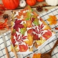thumbnail image 4 of luyaa luyaa Fall Kitchen Dish Towel 18 x 26 inches Watercolor Maple Leaf Dishcloth Autumn Decorative Hand Drying Tea Towel for Thanksgiving Kitchen Bathroom, 2Pcs, 4 of 6