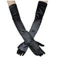thumbnail image 1 of WEAIXIMIUNG Gants d'Entraînement Femmes Adultes Gants Longs Aguichant Soirée Performance Robe de Mariée, 1 of 4