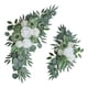 thumbnail image 4 of Juego de 2 guirnaldas de flores artificiales para boda, arco de flores artificiales rústico colgante Estilo C, 4 of 9