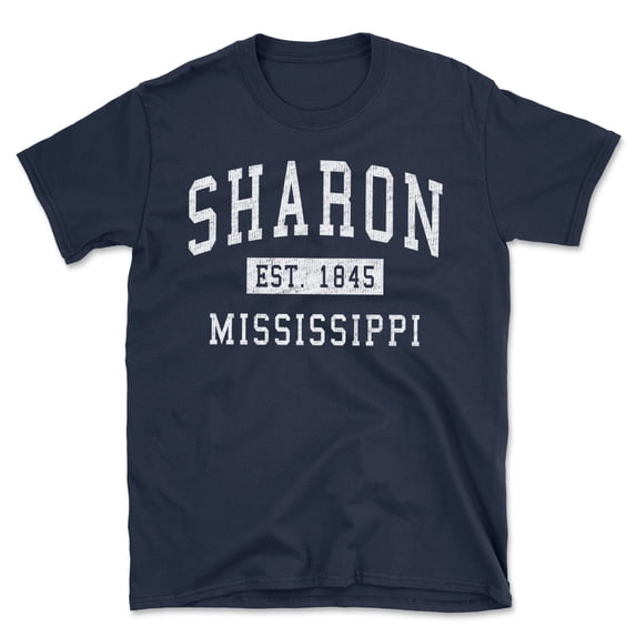 Sharon Mississippi Classic Established Men's Cotton T-Shirt