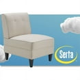 thumbnail image 1 of Serta Copenhagen Tufted Slipper Chair Cream, 1 of 9