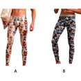 thumbnail image 3 of Minnieouse Pantalones térmicos para hombre, pantalones cálidos de estilo informal ajustados para niños, mallas de capa Base para hombre, ropa interior de Pijama Tipo 2 XXL Minnieouse AP013184-08, 3 of 6