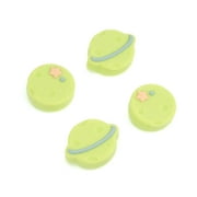 GeekShare Thumb Grip Caps for Nintendo Switch/OLED/Lite,Soft Silicone Joystick Cover,4PCS Green