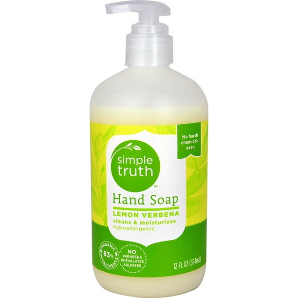 Simple Truth Hand Soap Lemon Verbena 12 fl oz