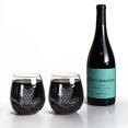 thumbnail image 5 of TMD Holdings Verres à Vin Sans Pied Gravés Hibou, Ensemble de 2, 5 of 5