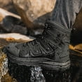 thumbnail image 4 of SKIUHS Men's High-Top Lightweight Tactical Boots – Non-Slip Outdoor Hiking Hunting & Adventure Boots, 4 of 4
