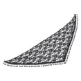 thumbnail image 1 of VERDANVERSE Mantilla Triangular De Encaje Negro En Poliéster Para Y Estilo Femenino, 1 of 6