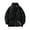 Black, variant on Men's Autumn And Winter New Thick Warm Corduroy Coat Cotton Padded Jacket