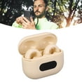 thumbnail image 1 of Earbuds, Rechargeable Active Noise Cancellation Bone Conduction Earbuds  for Outdoor White,Skin Color, 1 of 8