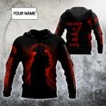 thumbnail image 3 of Nueva sudadera con capucha para hombre, con estampado 3D de samurái japonés, moda urbana, sudaderas con capucha de manga larga, chaqueta informal, pulóveres, abrigo para exteriores, 3 of 5