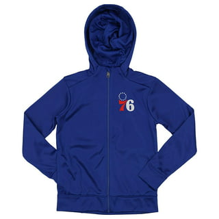 Mitchell & Ness NBA Youth Boys (8-20) Philadelphia 76ers Short Sleeve  French Terry Hoodie