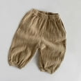 thumbnail image 2 of Kids Boys Casual Pants Breathable Outdoor Play Pants Lightweight Trousers For Daily Wear Summer Fall Long Pants Cute Clothes For Girls 4-5 Years, 2 of 5