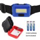 thumbnail image 3 of Paquete de 4 linternas LED para faros delanteros para adultos y niños, luz de inundación COB, lámpara de cabeza ultrabrillante, 3 of 6