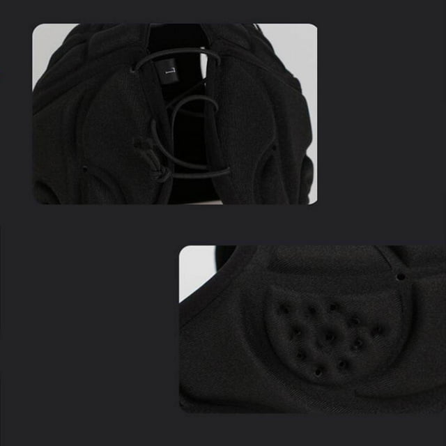 kurtrusly EVA Goalkeeper Rugby Soccer Football Helmet Rugby Soccer Goalkeeper Hat Head Protector Guard Colorful