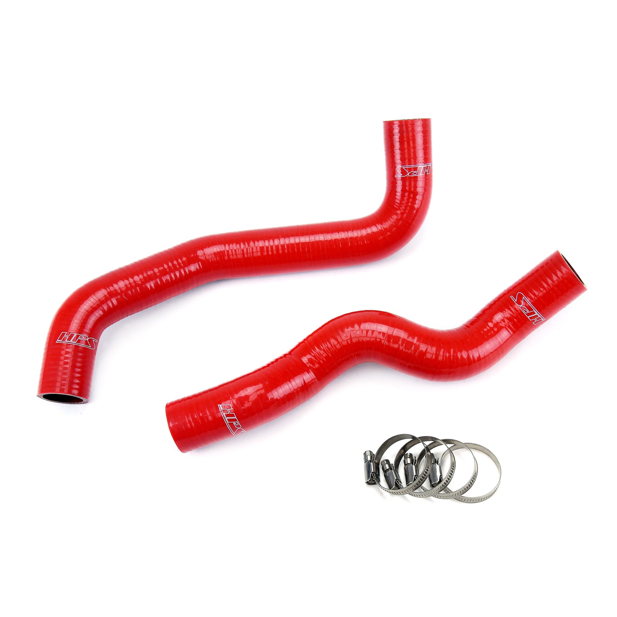 HPS Red Reinforced Silicone Radiator Hose Kit Coolant for Infiniti 08