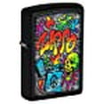 thumbnail image 3 of Zippo Street Art Design Black Matte Pocket Lighter, 3 of 6