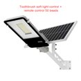 thumbnail image 3 of Advancent Luz de calle con energía Solar de vidrio templado, Control remoto, IP67, resistente al agua, funciona con luz, 50W, reemplazo de Iluminación y accesorios 50 cuentas, 3 of 6