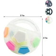 thumbnail image 5 of The Mellow Dog Calming Ball with Handle, Tough Chew-Resistant Football Toy for Aggressive Chewers, for Outdoor Water Fetch Play, Training & Outdoor Games, 5 of 8