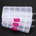 thumbnail image 2 of 6Pcs 10 Grid Electronic Component Parts Kits Plastic Storage BoX Case, 2 of 8