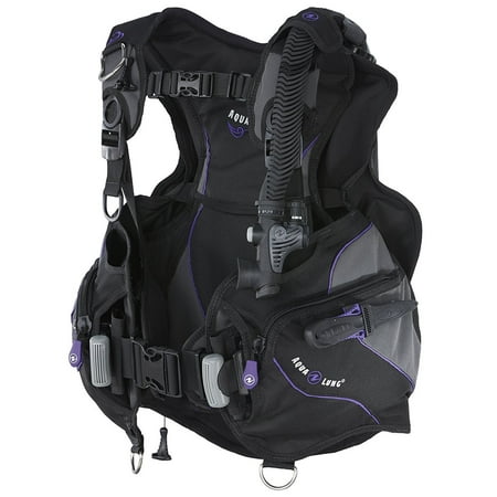 Weight System Scuba - Aqua Lung Soul Women's BC, Wrapture Harness System with Weight Release System Twilight Medium