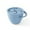 Carolina Blue, variant on Kids Snack Cup by Muqee Peeko in Baby Apricot Color with Soft Lid for Baby Snacking