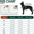 thumbnail image 2 of Kuoser Reversible Dog Coat Adjustable British Style Plaid Pet Jacket, Waterproof and Windproof, Brown, XXXL, 2 of 7