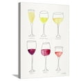 thumbnail image 1 of Wine Glasses, Stretched Canvas Wall Art by Cat Coquillette Sold by Art.Com, 1 of 5