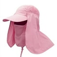 thumbnail image 1 of Hot Fishing Bucket Hat Outdoor Sport Sun Protection Neck Face Flap Cap Wide Brim, 1 of 3