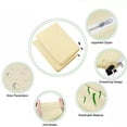 thumbnail image 2 of 2 Pack Plant Covers Freeze Protection, Winter Cold Weather Frost Blankets Cover with Drawstring Reusable Frost Protection Cloth for Outdoor Plants Fruit Tree Potted, Beige, 39.4 x 47.24 Inch, 2 of 4