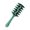 Green, variant on Curly Styling Comb with Extended Bouncing Teeth for Gentle Detangling and Scalp Massage Ideal for Daily Hair Care and Smooth Styling Results