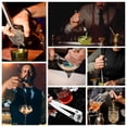 thumbnail image 4 of Set de coctelera Esmula Bartender Kit de 750 ml, 12 piezas con soporte, 4 of 7