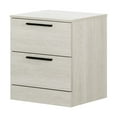 thumbnail image 3 of South Shore Step One Essential 2-Drawer Nightstand - End Table with Storage White, 3 of 10