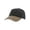Black/Khaki, variant on Top Headwear Pigment Dyed Low Profile Adjustable Baseball Cap - Navy/Red