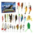 thumbnail image 2 of Advent Calendar 2025 Men, Fishing Advent Calendar 24Pc Xmas Blind Box - 24 Days Countdown With Fishing Lures, 3D Pop-Up - For Men, Teen Boys, Men's Stocking Stuffers, 2 of 8