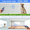 thumbnail image 5 of Dog Training Collar with Remote Control (2600 Ft / 800 Meters Remote Control Distance), Vibration, Electric Shock Waterproof Rechargeable (warning Sound) 0-99 Level Training Dog Mode Adjustment, 5 of 7
