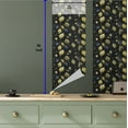 thumbnail image 5 of Ambesonne Leafy Peel & Stick Wallpaper for Home, Swirling Jungle Leaves Dream, 13"x36", Pale Green Dark Grey Blue, 5 of 5