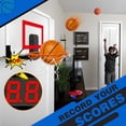 thumbnail image 2 of Canasta de baloncesto TOY Life Indoor para colocar sobre la puerta con marcador, 4 pelotas, 2 of 7