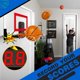 thumbnail image 2 of Canasta de baloncesto TOY Life Indoor para colocar sobre la puerta con marcador, 4 pelotas, 2 of 7