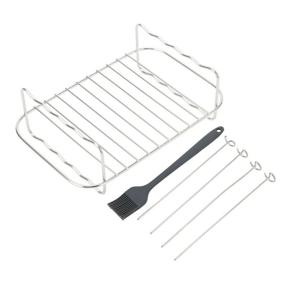 Stainless Steel Fryer Rack - Multi-Layer Basket for Ninja Foodi DZ201 & DZ401