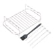 thumbnail image 1 of Accesorio de cocina de doble cesta Rejilla para freidora de acero inoxidable de varios niveles para Ninja Foodi DZ201 401, 1 of 8