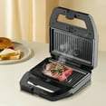 thumbnail image 4 of TFixol 5-in-1 Breakfast Maker with Donut, Waffle, Grill, Sandwich, and Smile Face Plates, 800W, 120V, Includes User Manual, 4 of 6