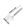 thumbnail image 3 of FASIAOU Kitchen Tools Pizza Knife Cake Shovel Three Hole Shovel Small Shovel Cheese Shovel Leather Knife Ice Cream Spoon Nucleator Bottle Opener Potato Knife Carving/ Clearance sale, 3 of 8