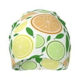 thumbnail image 2 of Beanie Hats for Men and Women, Cartoon Lemon Orange Slices Patterns Adult Unisex Knit Hat Winter Warm Skull Cap, 2 of 7