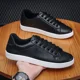 thumbnail image 3 of Zapatillas deportivas informales para Hombre, zapatos planos a la moda, de lujo, de Color liso, Color blanco, 2024, 3 of 5