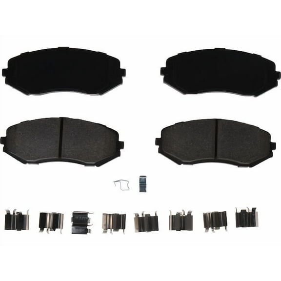 Front Brake Pad Set - Compatible with 2006 - 2013 Suzuki Grand Vitara 2007 2008 2009 2010 2011 2012