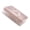 pink1, variant on Double Layer Organiser Box with Handle Clear Plastic Project Case Stackable Storage Container for Stationery Art