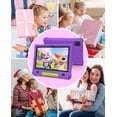 thumbnail image 3 of FITIFUN 10.1 inch Kids Tablet Android 15, 3GB RAM 64GB ROM 1TB Expand, Quad-Core, 5G/2.4G WiFi, 6000mAh, HD Display, Parental Control, Purple, 3 of 10