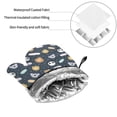 thumbnail image 6 of Pofeuu Cartoon Animals Print Oven Mitts and Pot Holders 4 pcs Set,High Heat Resistant 500 Degree Extra Thicken Long Kitchen Cotton Oven Glove for Cooking, 6 of 6