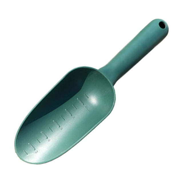 Transemion Portable Handheld Garden Shovel With Thickened PP For Easy Planting Simple And Wide Range Dark green
